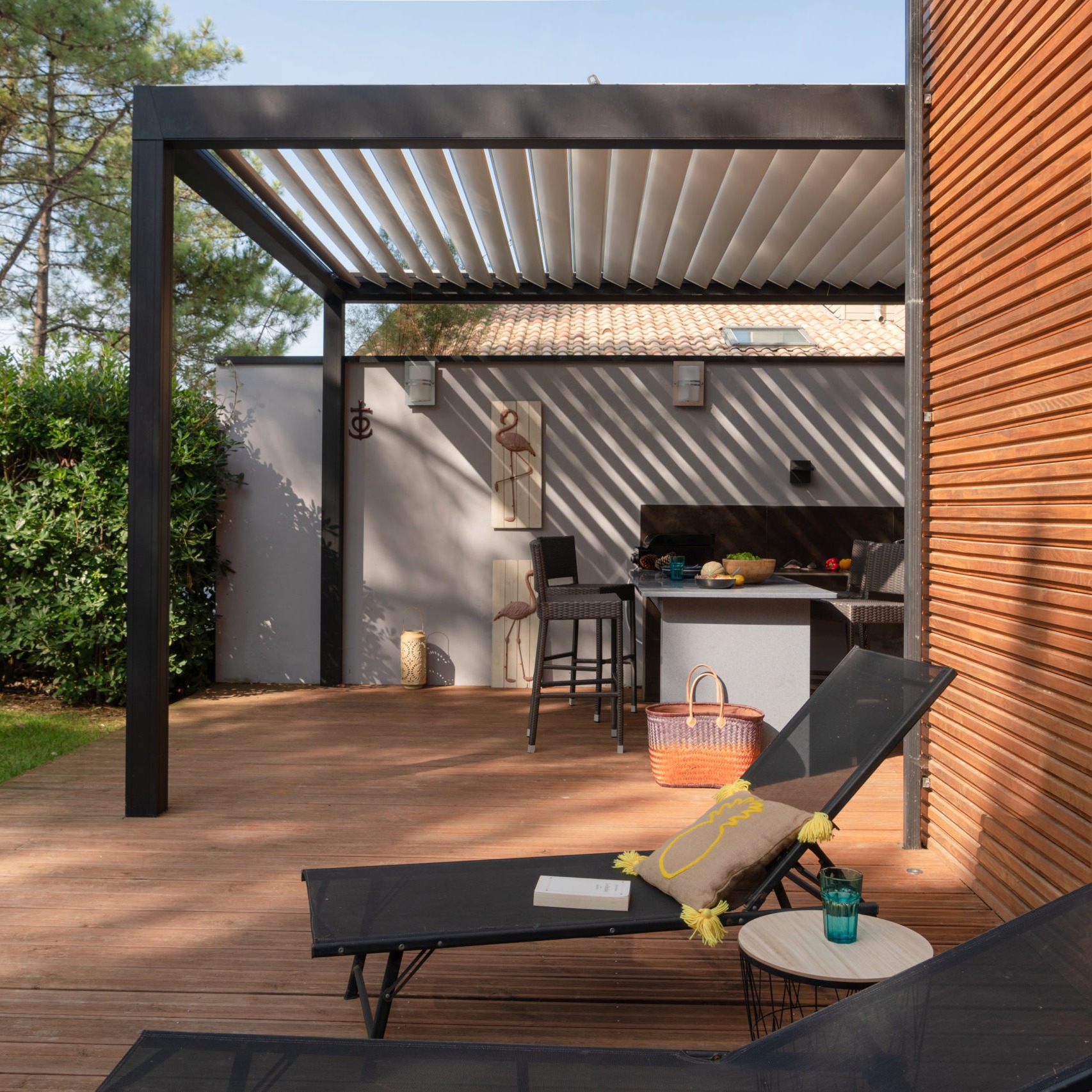 Pergola Terrasse bois